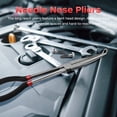 thumbnail image 6 of Pliers Extra Long Needle Nose Electrical Connector Disconnect Tool Crimping Clamp Lengthen, 6 of 6