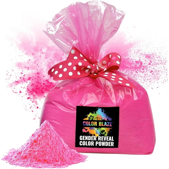 Color Powder Pink - 5 Pounds - Perfect For Colorful Run Events, Youth Group Color Wars, Holi Events and More!