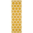 thumbnail image 5 of SAFAVIEH Montauk Proinsias Geometric Cotton Area Rug, Yellow/Ivory, 5' x 8', 5 of 10
