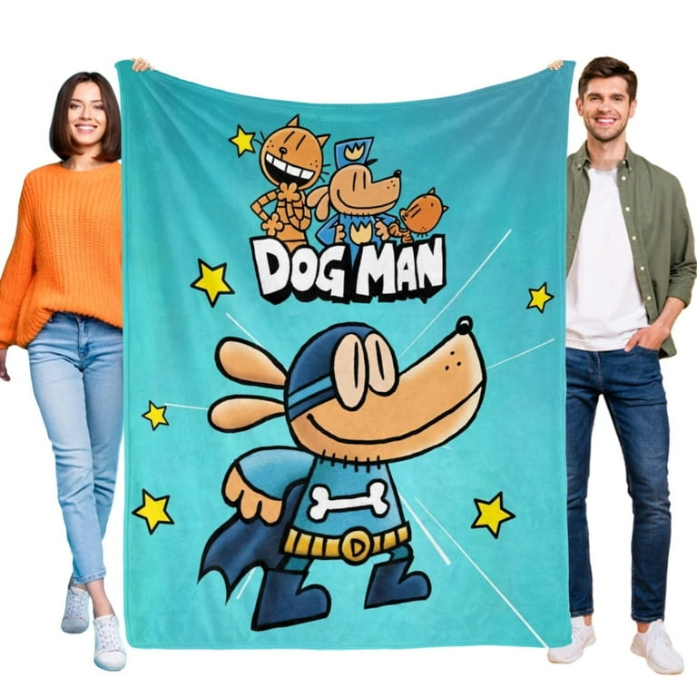 Dog man blanket sale