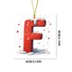 thumbnail image 3 of Adorno Navideño con 26 Letras para Árbol de Navidad, Colgante, Adorno Navideño, Decoración Navideña, Colgante para Árbol de Navidad., 3 of 7