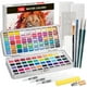 thumbnail image 1 of Set de pintura acuarela Botkc 100 colores con 7 pinceles, 1 of 7