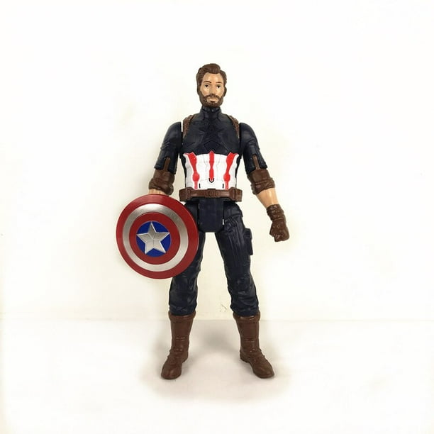 30cm Marvel Avengers Toys Spiderman Thanos Hulk Iron Man Captain America Thor Black Panther Action Figure Dolls qym unisex