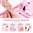 thumbnail image 6 of Saviland Acrylic Nail Kit for Beginners: Keratin Acrylic Powder and Acrylic Liquid Set with Castor Oil Vitamin E Gel Nail Polish 180W Nail Lamp Nail Drill Complete Tools Everything Home Starters, 6 of 8