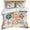 Multicolor, variant on Boho Morocco Bedding 3 Piece Duvet Cover Set California King, Retro Farmhouse Ethnic Neutral Aesthetic Soft Microfiber Comforter Cover with Zipper Closure & Pillowcases, FadeResistant Quilt Cover