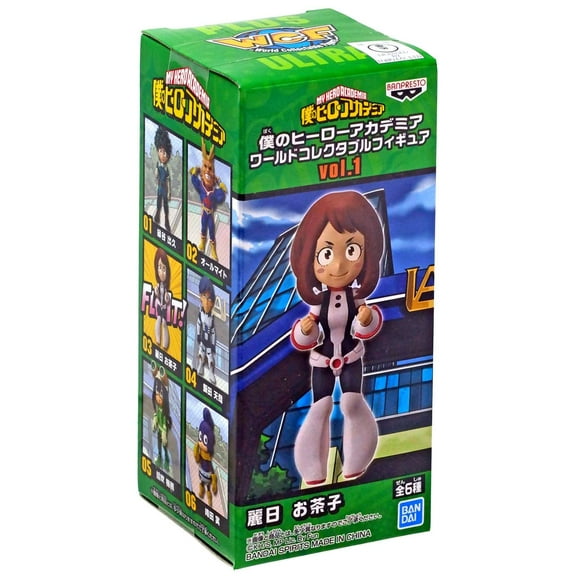 My Hero Academia WCF World Collectable Figure Ochaco Uraraka Mini PVC Figure