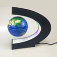 thumbnail image 1 of Globo de levitación magnética giratorio luminoso para escritorio de oficina europea, adornos para sala de estar, regalos empresariales creativos fáciles, 1 of 4