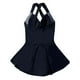 thumbnail image 5 of Plus Size Tankini Bañadores para Mujeres Bikini Impresión Strappy Back Set con Sujetador Acolchado Extraíble, 5 of 6