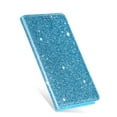 thumbnail image 5 of Samsung Galaxy A20E Wallet Case, Galaxy A10e Case,Dteck Bling Slim PU Leather Magnetic Flip Folio Stand Case Cover Built-in One Card Holder For Samsung Galaxy A20e A20LF A10E, Blue, 5 of 5