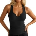 thumbnail image 2 of Kureaily Women's Round Neck Slim Top With Bottom Sweater Knit Vest Cotton Tank Top, 2 of 6