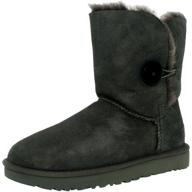 Ugg Bottes Hautes en Peau de Mouton Grises pour Femmes Bailey Button II - 6M
