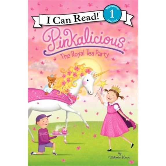 Pre-Owned I Can Read Level 1 Pinkalicious: The Royal Tea Party, (Hardcover)