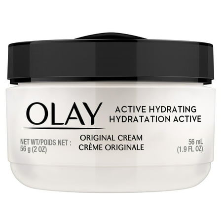 Olay Active Hydrating Cream Face Moisturizer, 1.9 fl (Best Hydrating Skin Care)