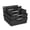 Black, variant on Large Woven Storage Baskets – Mesh Hand-Woven Baskets for Organizing, Fabric Storage Bins for Linen Closet Organizer, Storage Baskets for Shelves and Home Organization
