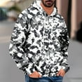 thumbnail image 2 of Rbaofujie Sweat à Capuche Imprimé pour Hommes, Mode Décontractée avec Poche et Cordon de Serrage, 2 of 5