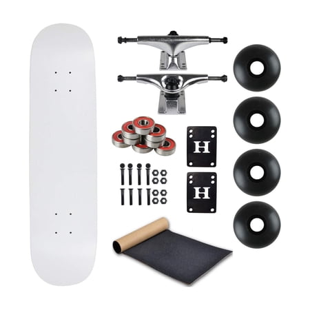 Moose Complete Skateboard Dip White 7.0  With Silver Trucks and Black Wheels price history on PriceWatchPro