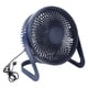 thumbnail image 2 of Verdant Touch Ventilador de camping pequeño circulador de aire con 2 velocidades ajustables, azul, portátil, recargable, USB, ventilador de refrigeración de mesa para dormitorio al aire libre, 8, 2 of 14