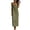 Army Green, variant on Tqcoqu Cotton Linen Sundress for Women,Summer Sleeveless Casual Loose Maxi Dress,Lightweight Beach Vacation Cami Dresses,Army Green Women's S-XXL