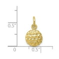 thumbnail image 3 of 10K Yellow Gold Charm Pendant Themed 15 mm 11 Golf, 3 of 3