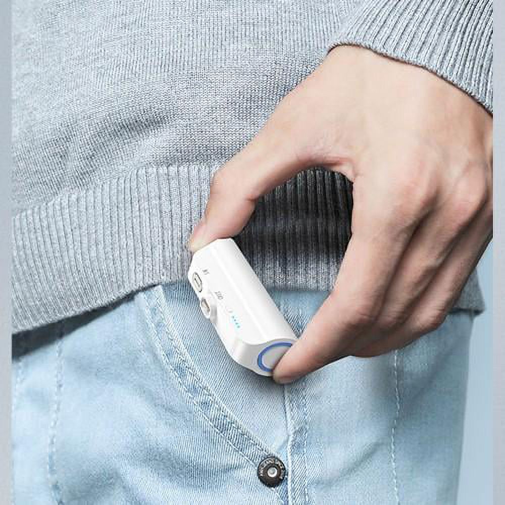 Battery, BoxWave [Universal MagnetoBoost Rejuva PowerPack] Portable 3000mAh Back Up Battery Power Bank for Smartphones and Tablets - Winter White