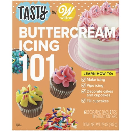 Tasty By Wilton Buttercream Icing 101 Kit Walmart Com