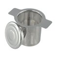 thumbnail image 1 of Mosiee 304 Stainless Steel Tea Drain With Lid Filter Grid Binaural Coffee Tea Infuser Filter Hanging Loose Leaf Tea Strainer Accessory, 1 of 8