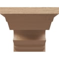 thumbnail image 2 of 11"W x 22"D x 11"H Wide Sheridan Rough Cedar Woodgrain TimberThane Corbel, Primed Tan, 2 of 6