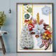 thumbnail image 3 of Cuadros Decorativos Kit de bricolaje 5D con forma especial Flores festivas Pintura artesanal de diamantes (KA244) Likrtyny embutido en tela, 3 of 6