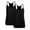 Black, variant on QUINDOS 2 Pack Tank Tops for Women Summer Casual Camisoles for Women Plus Sleeveless Crew Neck Multi Pack Spaghetti Strap Cami Shirts Solid Color Loose Fit Hollow Out Undershirts
