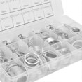 thumbnail image 4 of Ensemble de joints d'étanchéité plats et ronds en aluminium, 450 pièces, kit de joints d'étanchéité à huile, accessoires matériels, 4 of 4
