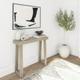 thumbnail image 1 of Plank+Beam Solid Wood Console Table, 36 Inch, Sofa Table, Narrow Entryway Table for Hallway, Behind The Couch, Living Room, Foyer, Easy Assembly, Seashell, 1 of 3