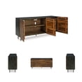thumbnail image 4 of Signature Design by Ashley Darrey Brown & Beige Accent Cabinet, 4 of 11