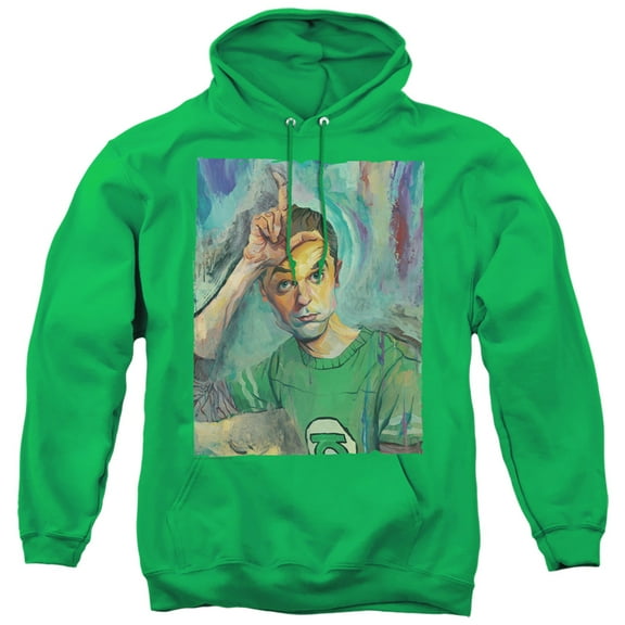 Big Bang Theory - Sheldon Painting - Pull-Over Hoodie - Medium