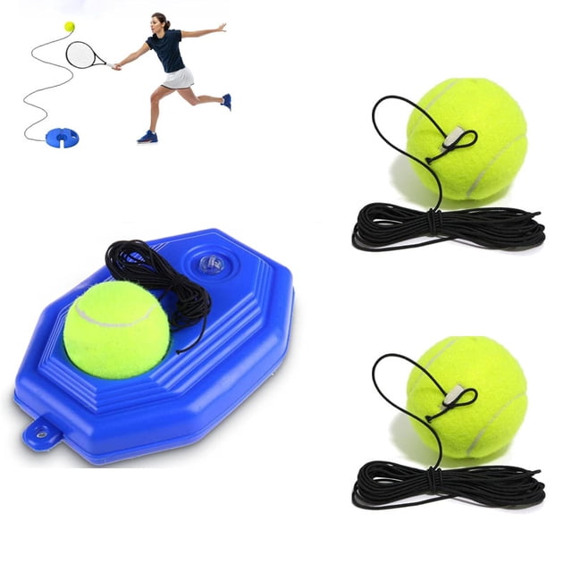 Tennis Ball Training Baseboard, 2026 Updated Tennis Trainer Equipment Set, Tennis Trainer Ball with String, Multifunction Tennis Practice Rebounder for Backyard, Tennis Self Training Tool