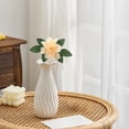 thumbnail image 2 of Silk Dahlia Artificial Flowers 11 Inch Long Stem - Fake Flowers for Wedding Bouquets,Home Decor,Fall Decor,Table Arrangements - Realistic Looking Faux Dahlia Floral Stems, 2 of 4