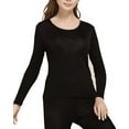 thumbnail image 1 of Conjuntos de ropa interior térmica de seda para mujer de moda | Calzoncillos largos de seda para mujer | Conjuntos de ropa interior larga de seda, 1 of 5