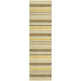 thumbnail image 2 of Addison Rugs Chantille Indoor/Outdoor Transitional Stripes Mocha Washable Runner Rug, 2'3" x 7'6", 2 of 6