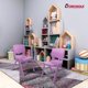thumbnail image 2 of Set 2 Silla Infantil de Plástico Resistente para Niños | Diseño Ergonómico y Cómodo | Ideal para Casa, Escuela y Guardería (Lila), 2 of 5