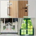 thumbnail image 6 of Uxcell 2-Pack Flip Latch Gate Latch, 4 Inch Stainless Steel Flip Sliding Barn Door Lock  for Barn Door[Matte Black], 6 of 7