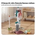 thumbnail image 2 of predolo Juguete de Limpieza con Aspiradora Educativo Set de Limpieza con Aspiradora de Juguete Diseño Realista para Niñas, Actividades Preescolares, 2 of 5