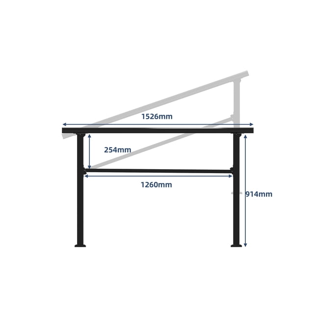 BeesClover Metal Handrails for Outdoor Steps, Metal Hand Rails for Outdoor Steps,Outdoor Stair Handrail Kit, Aluminum & Wrought Iron Hand Railings for Outdoor Steps, for Safety & Stability