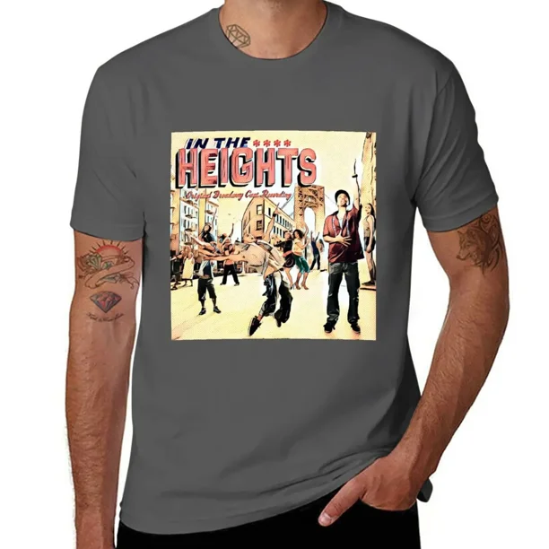 Camiseta In the Comic Heights camisetas de anime camisetas gráficas camisetas lisas para hombre