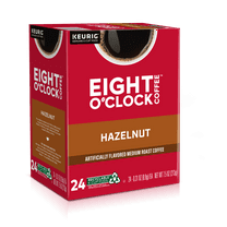 Eight O'Clock Hazelnut Medium Roast Coffee K-Cup Pods, 24 Ct.
