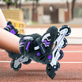 thumbnail image 7 of JZY Kids Inline Skates with Light-Up Wheels,4-Size Adjustable & Aluminum Frame Skate for Boys and Girls,Ideal for Beginners Ages 5-12, 7 of 7