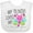 AA-White, variant on Inktastic My Auntie Loves Me- Cute Dragonfly Boys or Girls Baby Bib