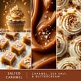 thumbnail image 3 of (2 pack) Salted Caramel Buttercream Scented Wax Melts, ScentSationals, 2.5 oz, 3 of 6