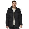 thumbnail image 6 of WenVen Men's Winter Coat Hooded Puffer Coat Warm Outerwear Jacket with Hood Grey L, 6 of 9