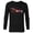 Black, variant on Logo Sweet Treat Hearts Trip Matching Vacation 2026 - Long Sleeve T-Shirt for Men - Customized-White
