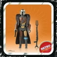 thumbnail image 4 of Star Wars Retro Collection The Mandalorian Toy 3.75-Inch-Scale Collectible Action Figure, Toys for Kids Ages 4 and Up (NON-MINT PACKAGE), 4 of 9