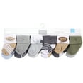 thumbnail image 3 of Hudson Baby Cotton Rich Baby Terry Socks 24-Pack, Boy Safari, 0-3 Months, 3 of 3